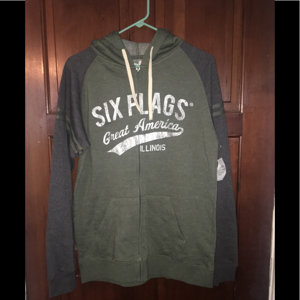 Six Flags Illinois Hooded Sweatshirt